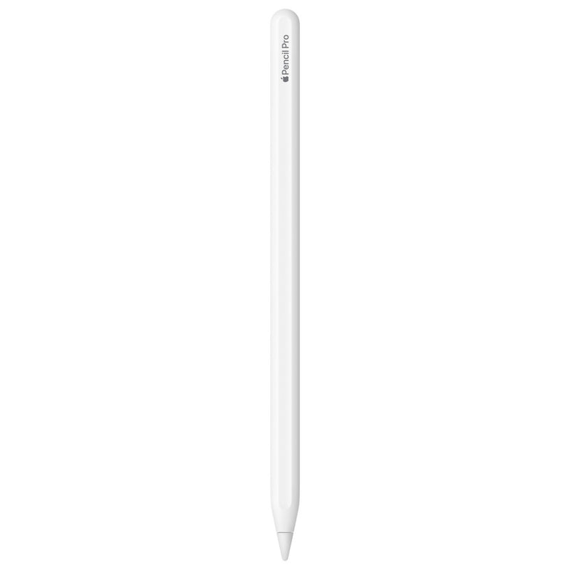 White Apple Pencil Pro for iPad, sleek digital stylus with precision tip